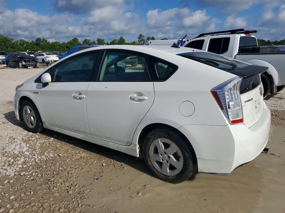 2010 Toyota Prius VIN JTDKN3DUXA0181277 COPART salvage auction — MECHANICAL, GA - CERTIFICATE OF TITLE, sold $2,250 on 2026-07-31 (photo 2)