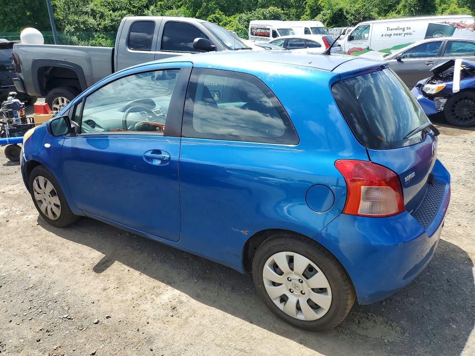 2008 Toyota Yaris VIN JTDJT923085166475 COPART salvage auction — SIDE, CT - CERT OF TITLE-SALVAGE, sold $575 on 2026-07-16 (photo 2)