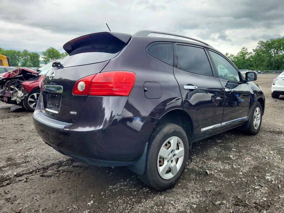 2015 Nissan Rogue VIN JN8AS5MV7FW261539 COPART salvage auction — FRONT END, NY - MV-907A SALVAGE CERTIFICATE, sold $325 on 2026-07-28 (photo 3)