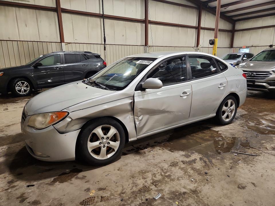 2008 Hyundai Elantra VIN KMHDU46D78U500681 COPART salvage auction — FRONT END, Pa - Certificate Of Salvage, sold $400 on 2026-07-17 (photo 1)