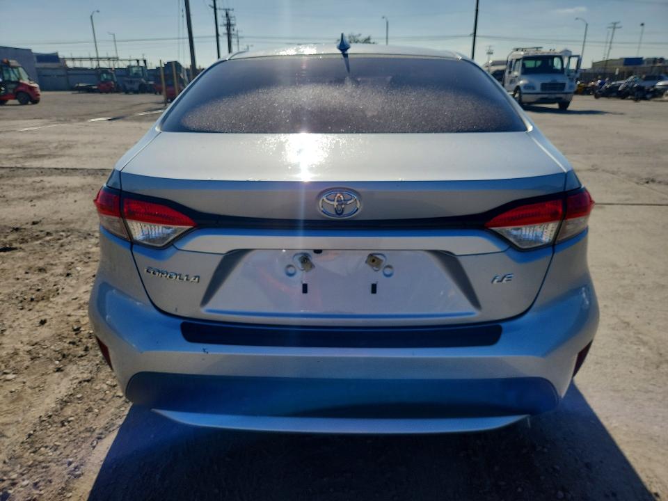 2020 Toyota Corolla VIN JTDEPRAE9LJ080025 COPART salvage auction — FRONT END, Ca - Salvage Certificate, sold $5,600 on 2026-07-27 (photo 6)
