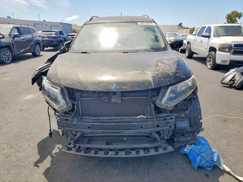 2016 Nissan Rogue VIN KNMAT2MV6GP648568 COPART salvage auction — FRONT END, Ca - Dis/Dlr/Exp Only Lien Papers, sold $950 on 2026-07-22 (photo 5)