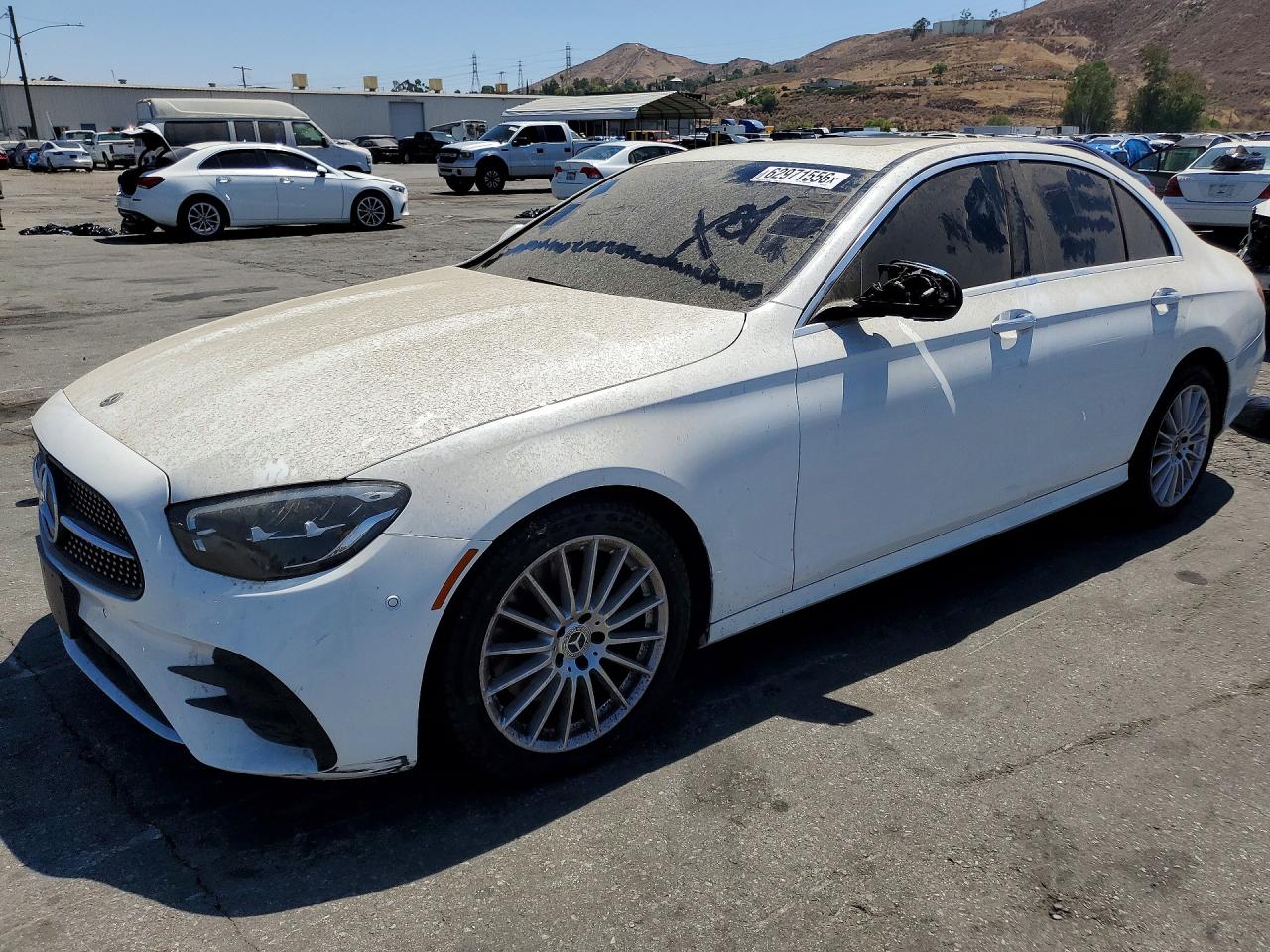 2021 Mercedes-Benz E-Class VIN W1KZF8DB7MA927745 — COPART salvage auction photo