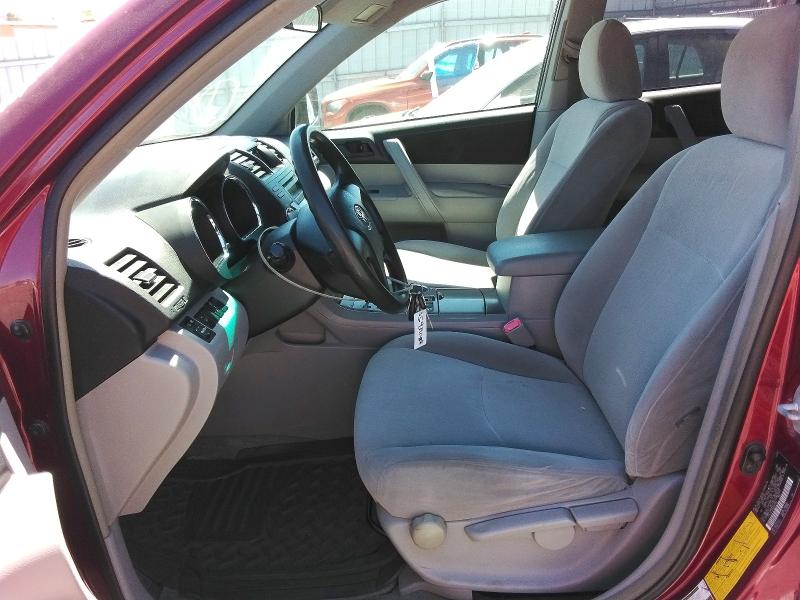2008 Toyota Highlander VIN JTEES41A082041593 COPART salvage auction — VANDALISM, Ca - Salvage Certificate, sold $100 on 2026-07-24 (photo 7)