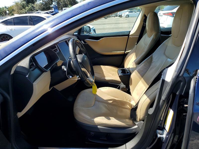 2015 Tesla Model s VIN 5YJSA1S12FFP73371 COPART salvage auction — SIDE, Ca - Salvage Certificate, sold $2,750 on 2026-07-28 (photo 7)