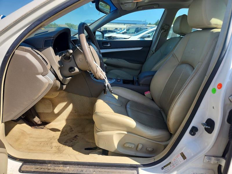 2009 Infiniti G VIN JNKCV61F39M350294 COPART salvage auction — MINOR DENT/SCRATCHES, Pa - Cert Of Title, sold $550 on 2026-07-28 (photo 7)