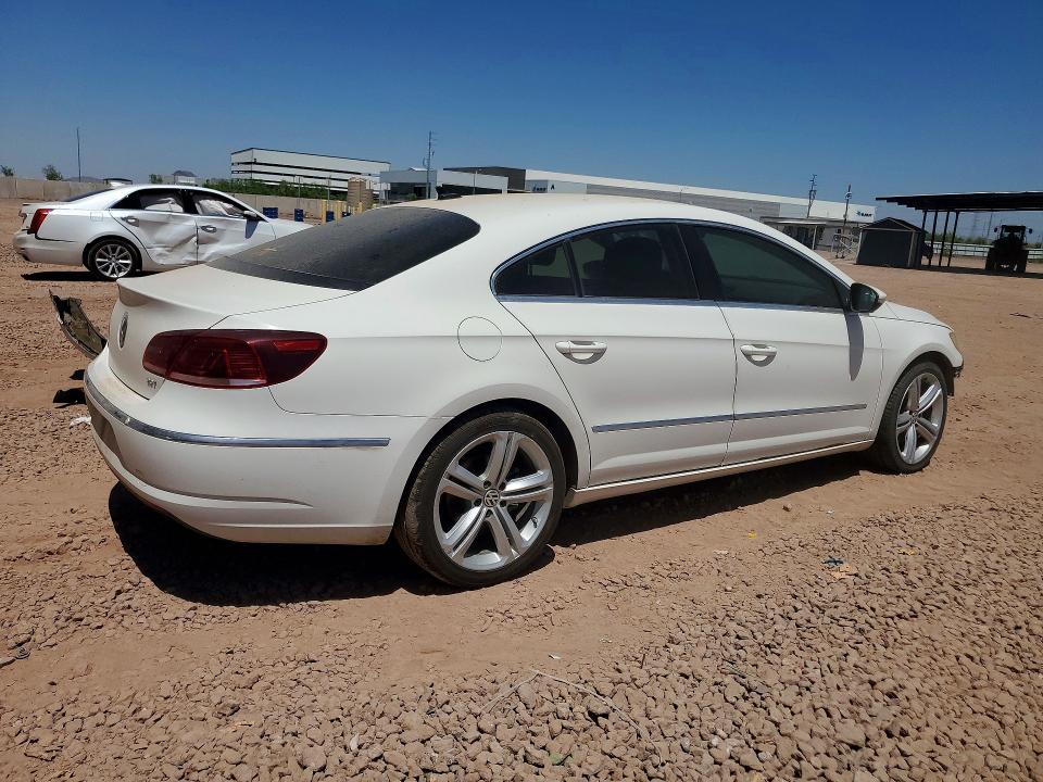 2013 Volkswagen Passat cc VIN WVWBP7AN1DE531563 COPART salvage auction — FRONT END, Id - Salvage Certificate Of Title, sold $250 on 2026-08-06 (photo 3)
