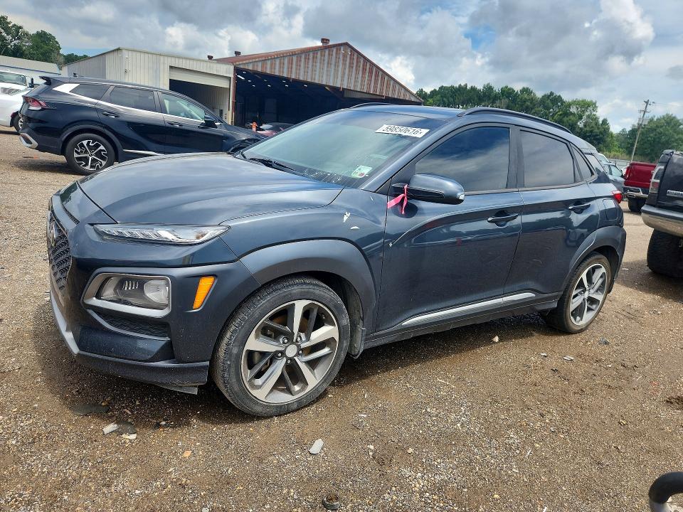 2019 Hyundai VIN KM8K33A59KU269939 COPART salvage auction — MINOR DENT/SCRATCHES, La - Certificate Of Title (P), sold $4,600 on 2026-07-31 (photo 1)