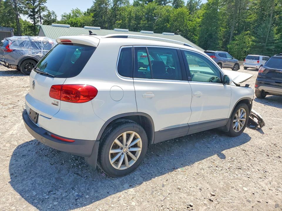 2017 Volkswagen Tiguan VIN WVGSV7AX2HK007381 COPART salvage auction — FRONT END, Ma - Cert Of Title-Salvage, sold $2,000 on 2026-08-12 (photo 3)