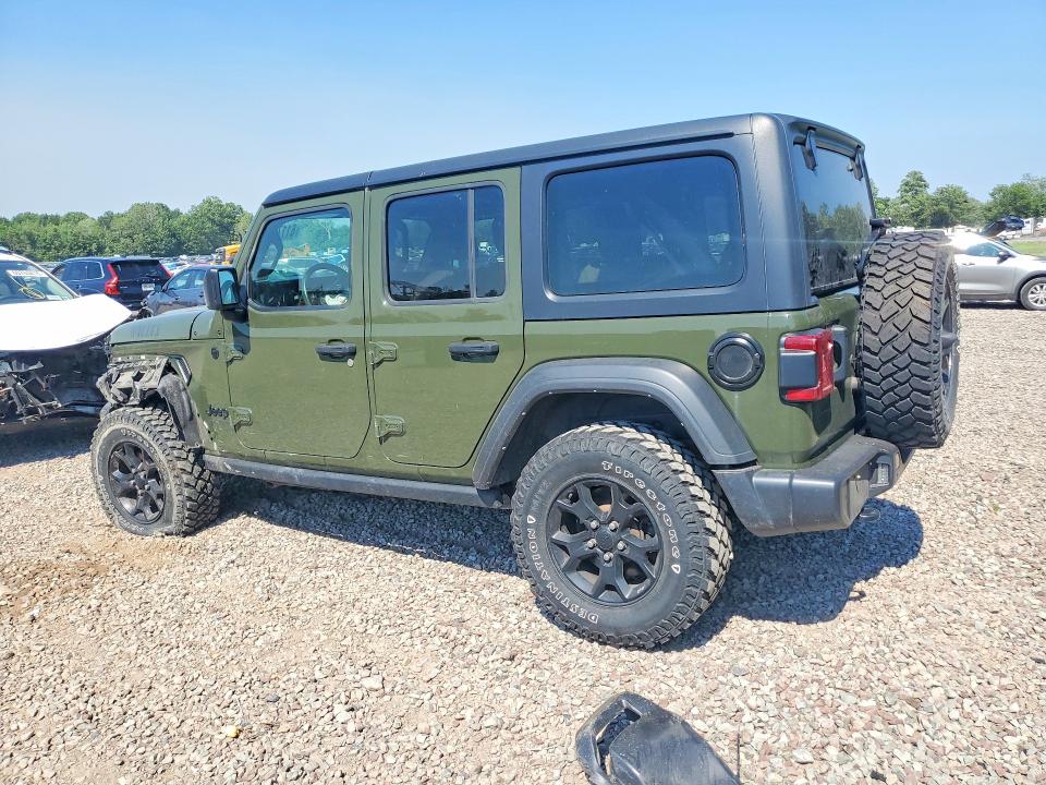 2021 Jeep Wrangler / VIN 1C4HJXDG6MW813085 COPART salvage auction — FRONT END, Ny - Mv-907A Salvage Certificate, sold $14,200 on 2026-08-31 (photo 2)
