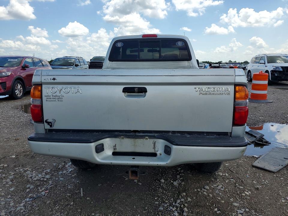 2002 Toyota Tacoma VIN 5TESN92N42Z005292 COPART salvage auction — SIDE, TX - SALVAGE VEHICLE TITLE, sold $275 on 2026-07-27 (photo 6)