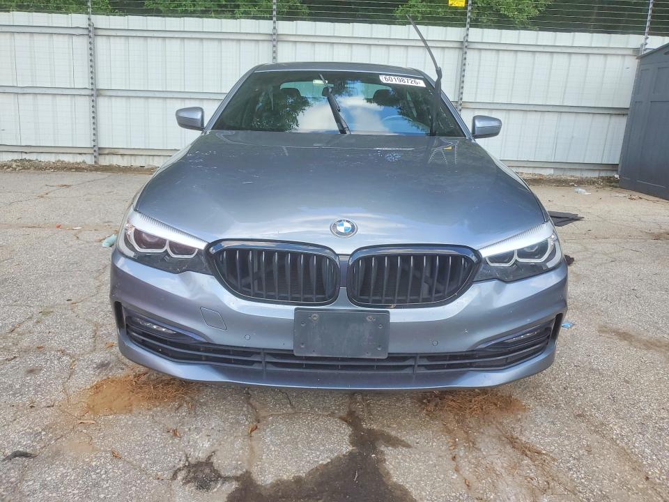 2017 BMW 5er VIN WBAJA7C3XHG906821 COPART salvage auction — SIDE, Salvage Title, sold $5,600 on 2026-07-28 (photo 5)