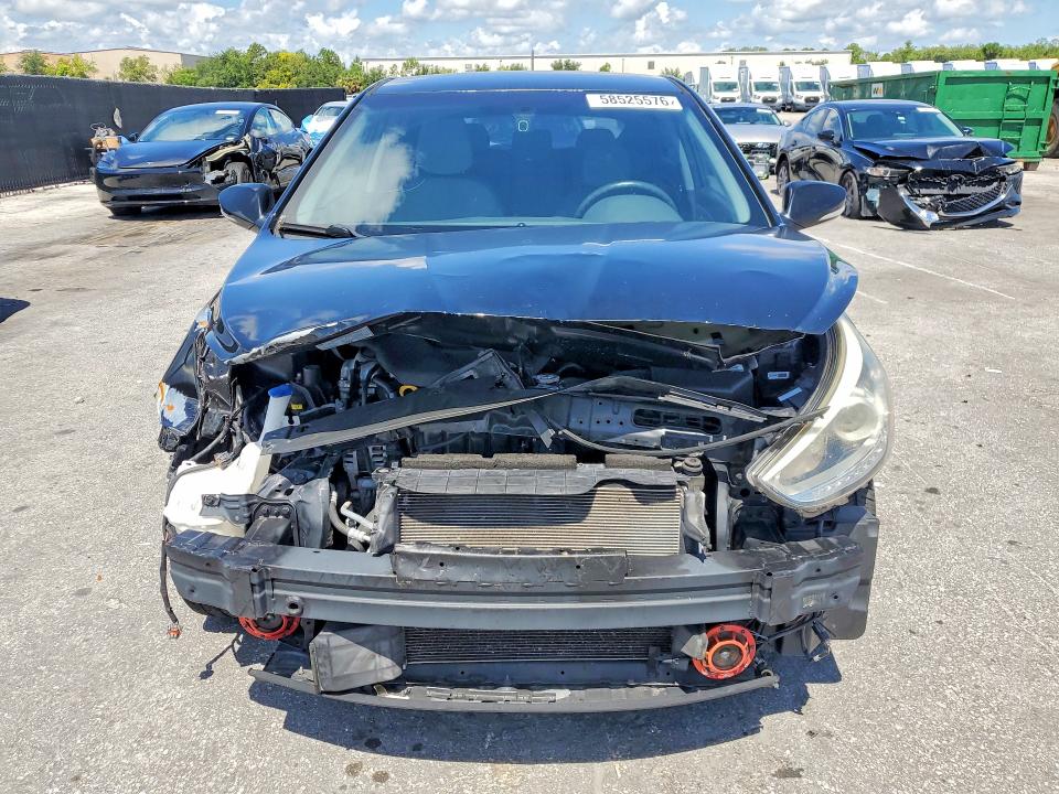 2015 Hyundai Accent VIN KMHCU5AE0FU234158 COPART salvage auction — FRONT END, Fl - Cert Of Title Slvg Rebuildable, sold $950 on 2026-07-09 (photo 5)