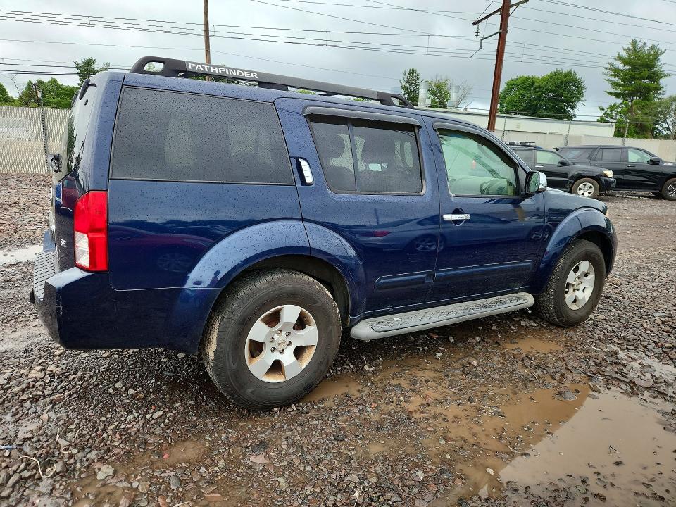 2006 Nissan Pathfinder VIN 5N1AR18W26C600806 COPART salvage auction — REAR END, Pa - Certificate Of Salvage, sold $575 on 2026-07-20 (photo 3)