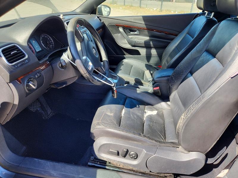 2012 Volkswagen Eos VIN WVWFW7AH2CV002829 COPART salvage auction — FRONT END, Ca - Salvage Certificate, sold $425 on 2026-08-10 (photo 7)