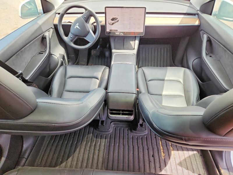 2021 Tesla Model y VIN 5YJYGDED6MF192792 COPART salvage auction — REAR END, Hi - Certificate Of Salvage, sold $2 on 2026-07-20 (photo 8)