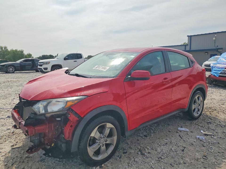 2018 Honda Hr-v VIN 3CZRU6H31JG716944 COPART salvage auction — FRONT END, Salvage Title, sold $4,600 on 2026-08-27 (photo 1)