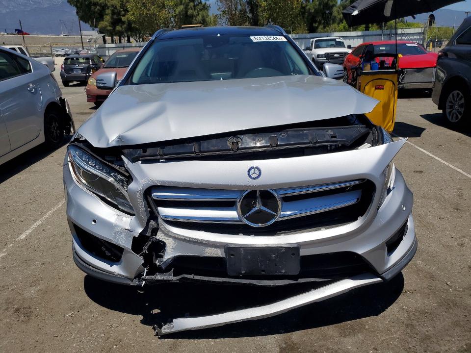2015 Mercedes-benz Gla-klasse VIN WDCTG4GB5FJ178085 COPART salvage auction — FRONT END, Salvage Title, sold $3,800 on 2026-08-13 (photo 5)
