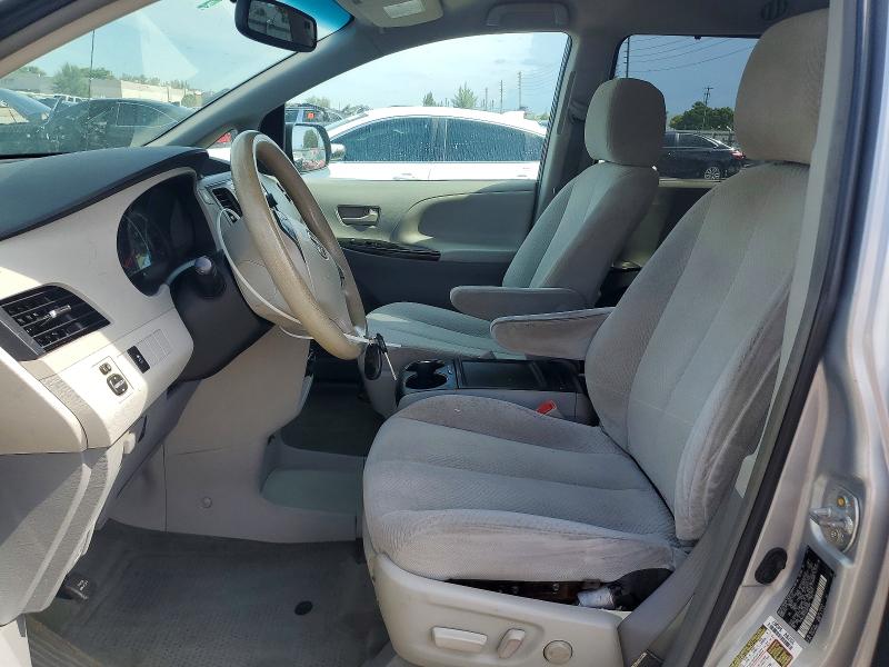 2014 Toyota Sienna VIN 5TDKK3DC6ES451088 COPART salvage auction — REAR END, Fl - Cert Of Title Slvg Rebuildable, sold $2,700 on 2026-07-22 (photo 7)