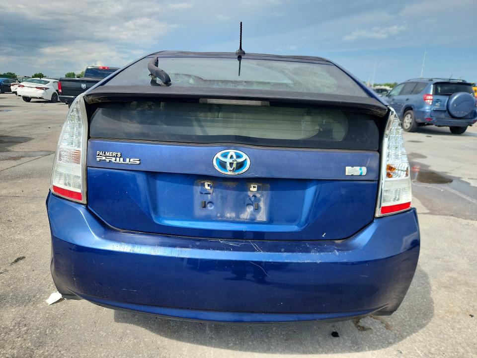 2010 Toyota Prius VIN JTDKN3DU9A0037459 COPART salvage auction — FRONT END, LA - CERT OF TITLE-SALVAGE (P), sold $275 on 2026-07-22 (photo 6)