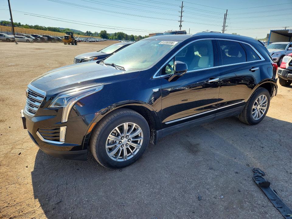 2017 Cadillac Xt5 VIN 1GYKNDRS0HZ281921 COPART salvage auction — REAR END, Co - Salvage Title, sold $4,500 on 2026-08-03 (photo 1)