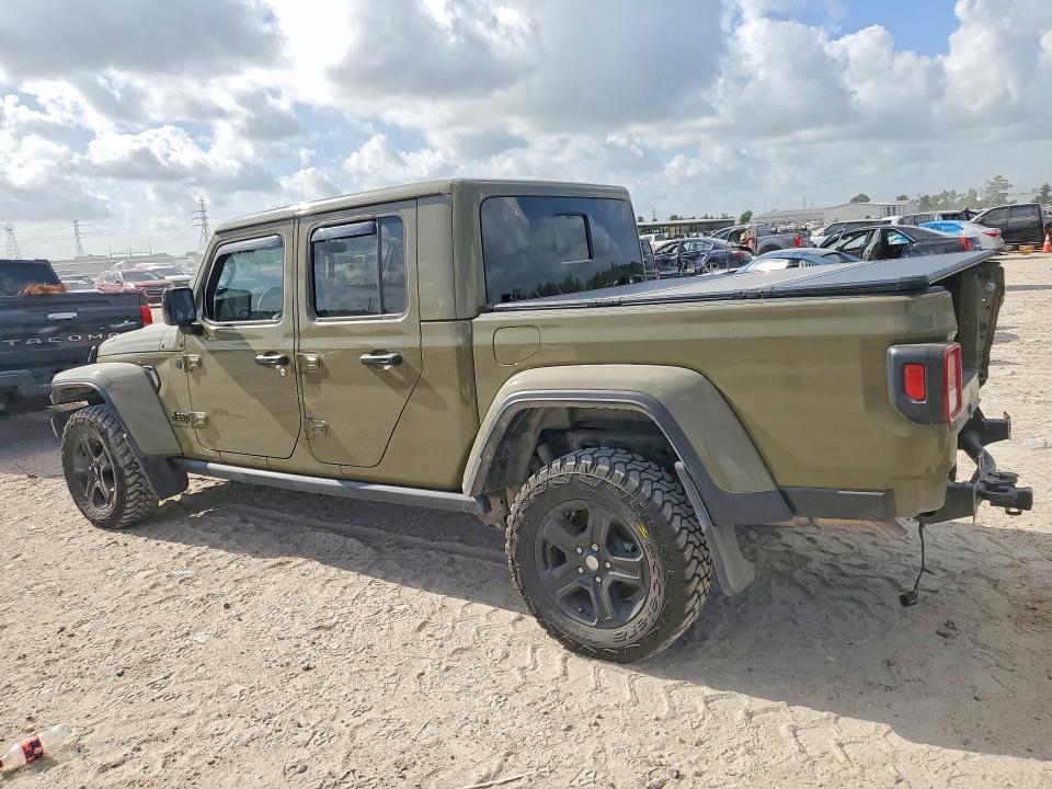 2025 Jeep Gladiator VIN 1C6PJTAG6SL506515 COPART salvage auction — REAR END, TX - SALVAGE VEHICLE TITLE, sold $7,300 on 2026-08-28 (photo 2)