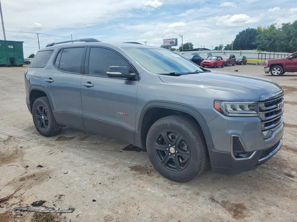 2022 Gmc Acadia VIN 1GKKNLLS6NZ141414 COPART salvage auction — HAIL, Ok - Cert Of Title-Salvage, sold $8,500 on 2026-07-23 (photo 4)