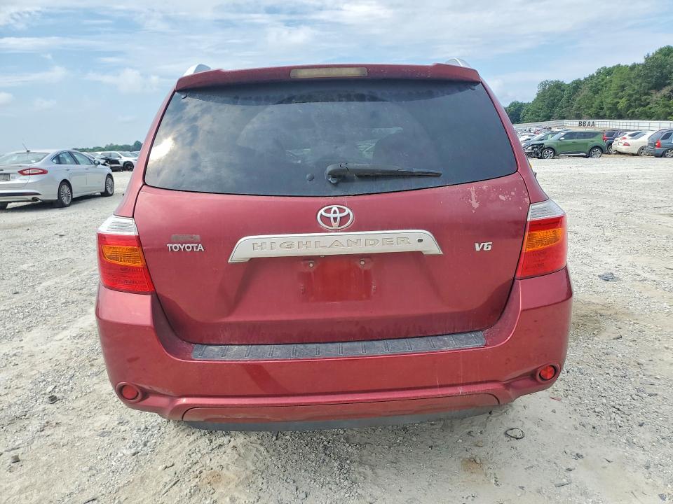 2008 Toyota Highlander VIN JTEDS42A582058691 COPART salvage auction — SIDE, Ga - Cert Of Title-Salvage, sold $275 on 2026-07-29 (photo 6)