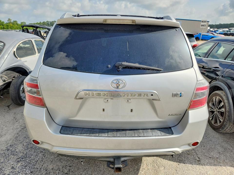 2010 Toyota Highlander hybrid VIN JTEJW3EH8A2046017 COPART salvage auction — MINOR DENT/SCRATCHES, TX - SALVAGE VEHICLE TITLE, sold $2,700 on 2026-07-31 (photo 6)