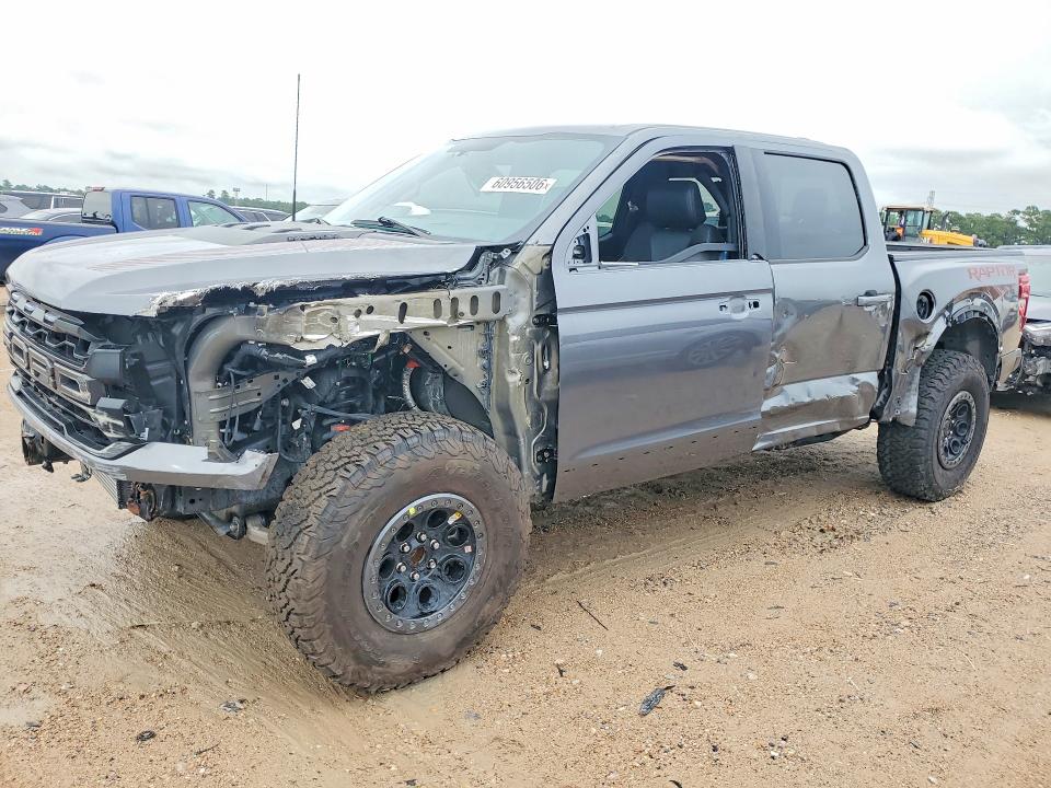 2025 Ford F-150 VIN 1FTFW1RG8SFA84521 COPART salvage auction — SIDE, Fl - Cert Of Title Slvg Rebuildable, sold $40,000 on 2026-07-31 (photo 1)