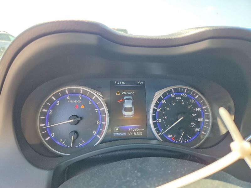 2015 Infiniti Q50 VIN JN1BV7AR5FM406862 COPART salvage auction — HAIL, Salvage Title, sold $7,000 on 2026-07-28 (photo 9)