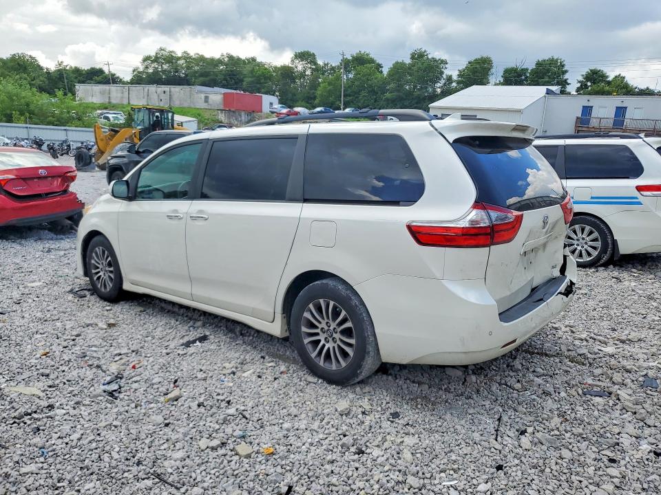 2018 Toyota Sienna VIN 5TDYZ3DC3JS910058 COPART salvage auction — REAR END, Ky - Cert Of Title-Salvage, sold $10,800 on 2026-07-17 (photo 2)
