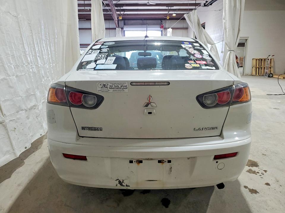 2017 Mitsubishi Lancer VIN JA32U2FUXHU005227 COPART salvage auction — FRONT END, NY - MV-907A SALVAGE CERTIFICATE, sold $575 on 2026-07-27 (photo 6)