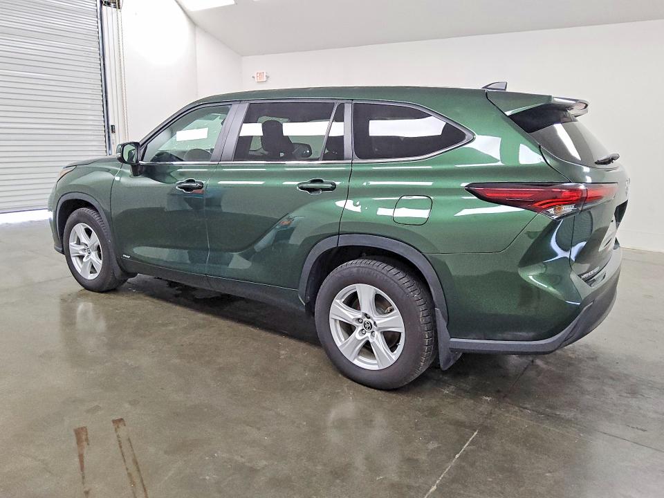 2024 Toyota Highlander hybrid VIN 5TDBBRCH5RS616117 COPART salvage auction — HAIL, Tx - Certificate Of Title, sold $15,600 on 2026-07-28 (photo 2)