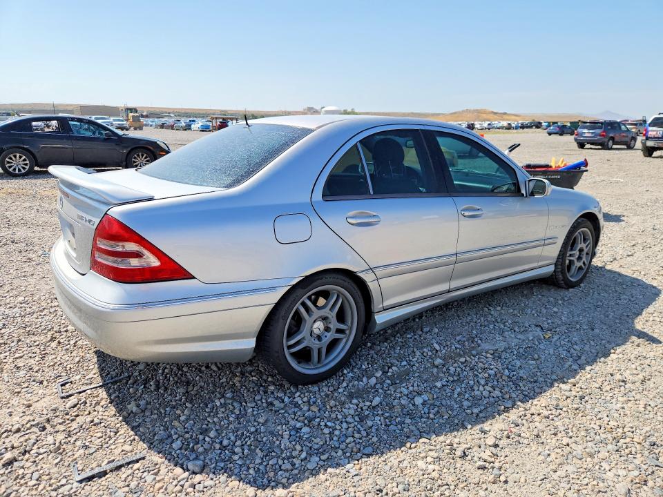 2003 Mercedes-benz C class VIN WDBRF65J03F436339 COPART salvage auction — MECHANICAL, UT - CERTIFICATE OF TITLE, sold $400 on 2026-08-18 (photo 3)