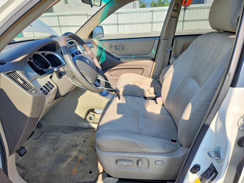 2006 Toyota Highlander VIN JTEEP21A760168386 COPART salvage auction — MECHANICAL, Oh - Certificate Of Title, sold $675 on 2026-07-31 (photo 7)