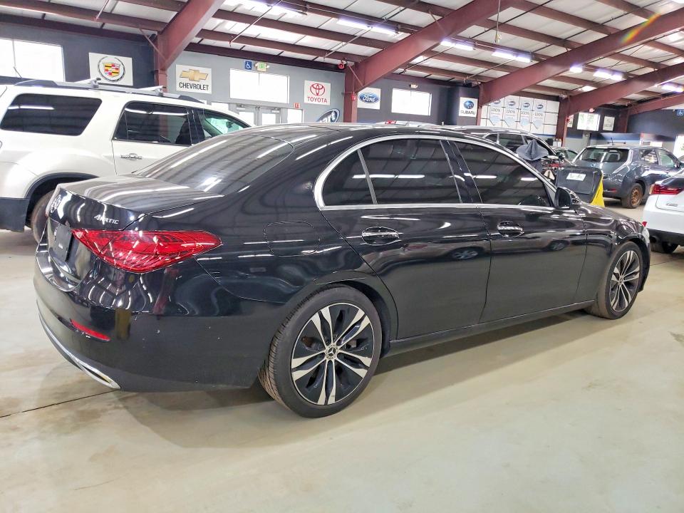 2022 Mercedes-benz C class VIN W1KAF4HB7NR046630 COPART salvage auction — MINOR DENT/SCRATCHES, MT - CERTIFICATE OF TITLE (P), sold $19,800 on 2026-07-30 (photo 3)