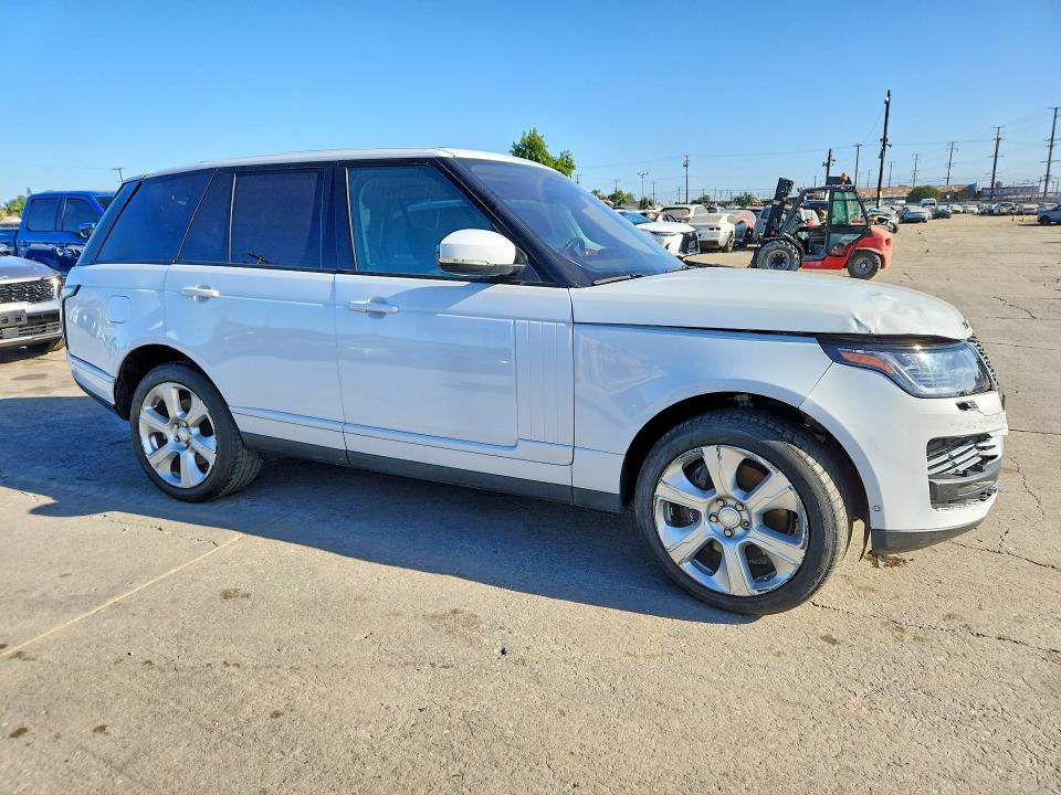 2019 Land rover RANGE ROVER VIN SALGS2RE4KA531081 COPART salvage auction — FRONT END, Ca - Salvage Certificate, sold $17,700 on 2026-07-20 (photo 4)