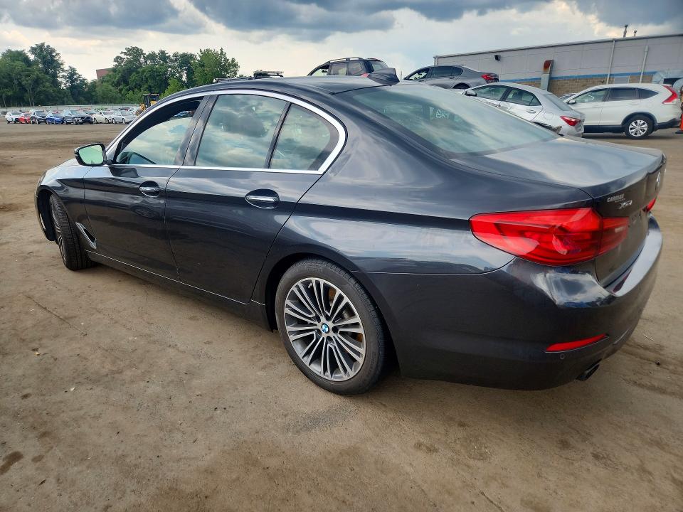 2018 BMW 5er VIN WBAJA7C56JG908556 COPART salvage auction — MECHANICAL, Ct - Cert Of Title-Salvage, sold $6,900 on 2026-08-04 (photo 2)
