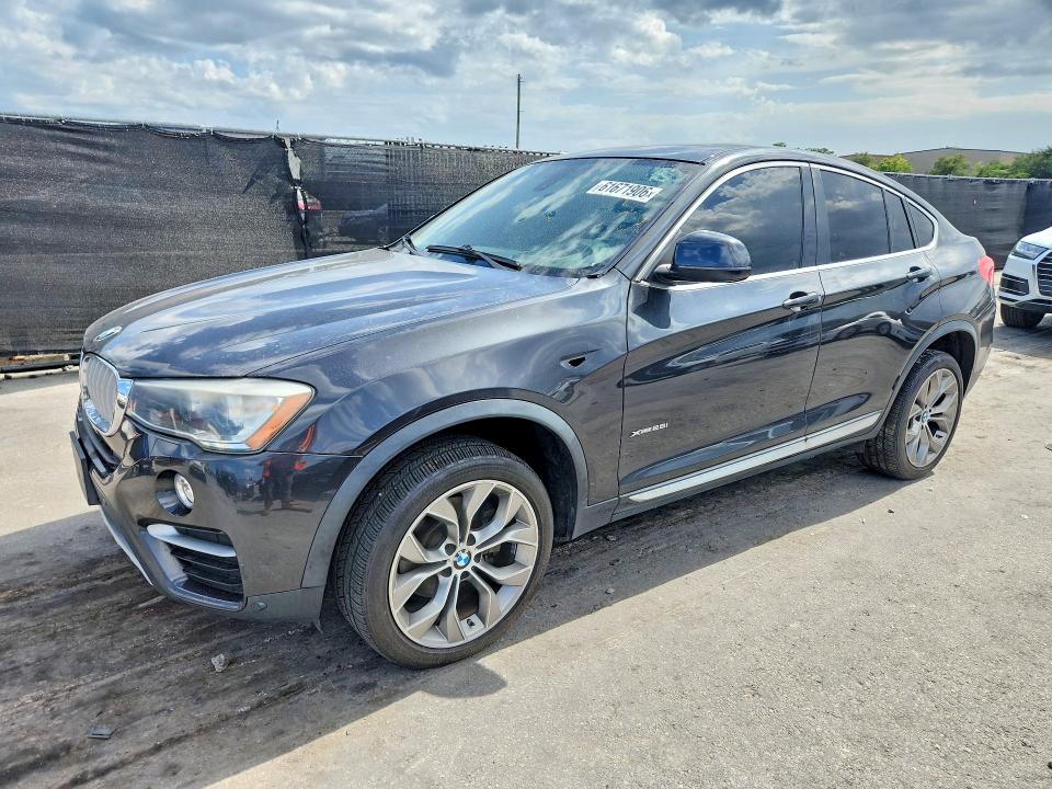 2017 BMW X4 VIN 5UXXW3C55H0T78038 COPART salvage auction — REAR END, Fl - Certificate Of Title, sold $4,650 on 2026-07-30 (photo 1)