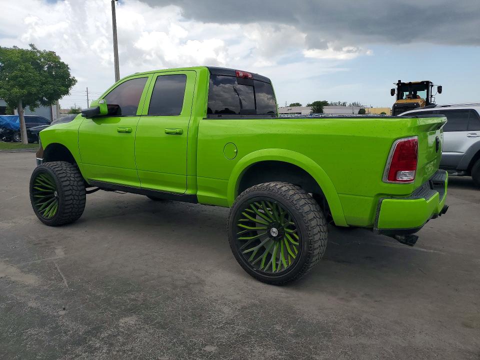 2011 Dodge Ram 1500 VIN 1D7RV1GT2BS616617 COPART salvage auction — DAMAGE HISTORY, FL - CERT OF TITLE SLVG REBUILDABLE, sold $2,200 on 2026-07-29 (photo 2)