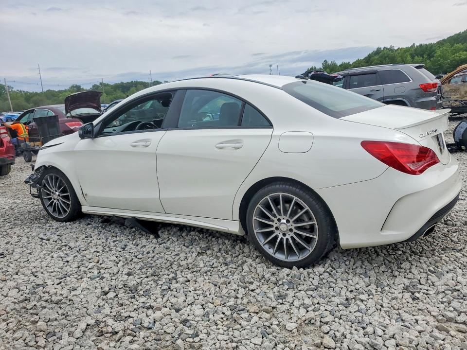 2016 Mercedes-benz Cla-klasse VIN WDDSJ4GB9GN392242 COPART salvage auction — FRONT END, Ma - Cert Of Title-Reconstrctd Coll, sold $1,600 on 2026-08-12 (photo 2)