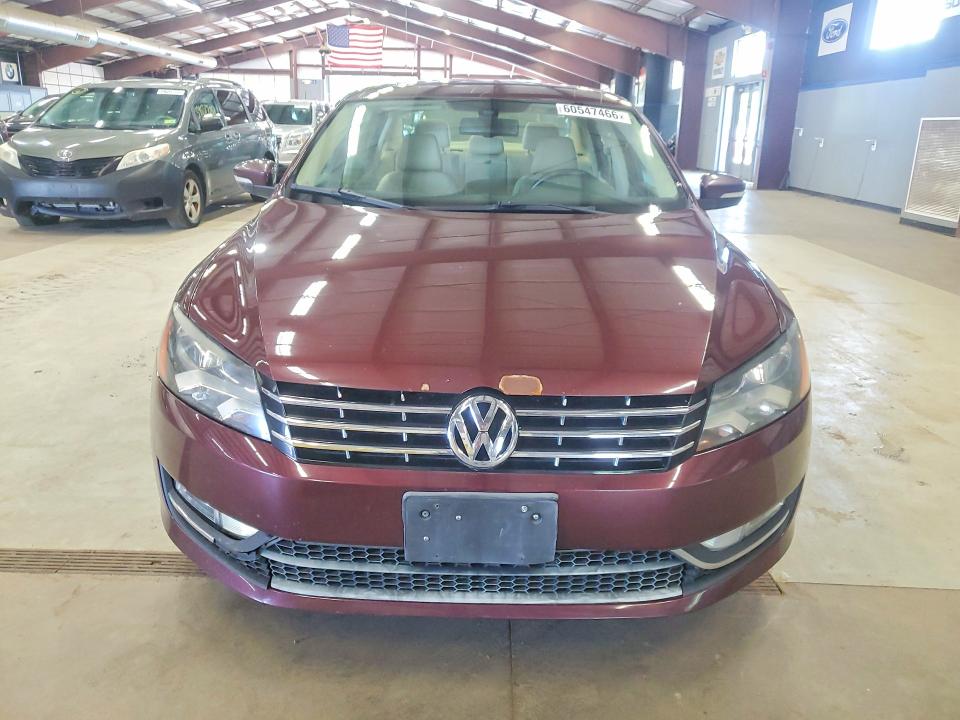 2013 Volkswagen Passat VIN 1VWCN7A36DC149353 COPART salvage auction — MINOR DENT/SCRATCHES, VT - CERTIFICATE OF TITLE (P), sold $3,000 on 2026-07-27 (photo 5)