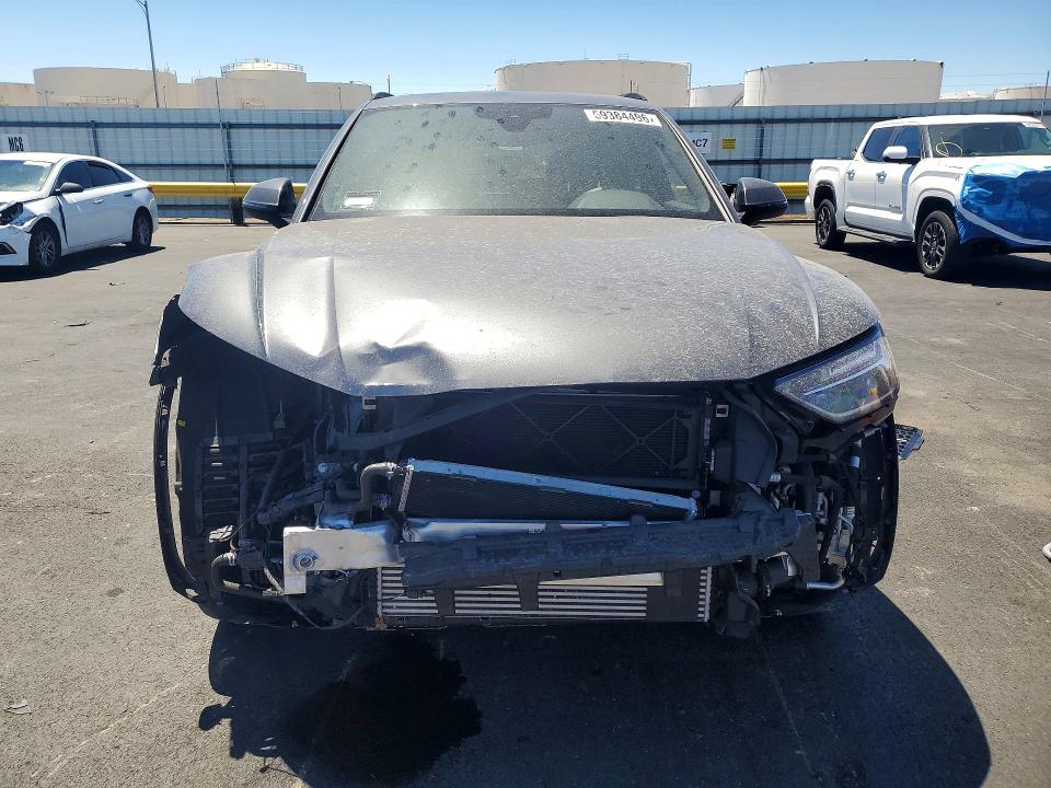 2024 Audi Q5 VIN WA1E2AFY0R2078678 COPART salvage auction — FRONT END, Ca - Salvage Certificate, sold $19,100 on 2026-08-19 (photo 5)
