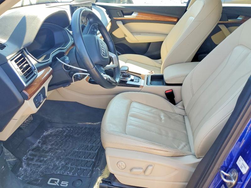 2021 Audi Q5 VIN WA1G2AFY9M2077031 COPART salvage auction — FRONT END, Ny - Mv-907A Salvage Certificate, sold $14,200 on 2026-08-26 (photo 7)