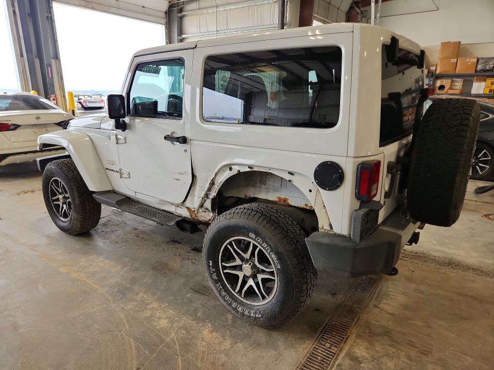 2012 Jeep Wrangler / VIN 1C4AJWBG1CL123761 COPART salvage auction — SIDE, Ne - Cert Of Title-Salvage, sold $225 on 2026-08-18 (photo 2)