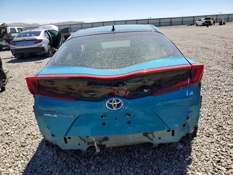 2019 Toyota Prius VIN JTDKARFPXK3115883 COPART salvage auction — REAR END, Nv - Salvage Title, sold $6,700 on 2026-07-16 (photo 6)