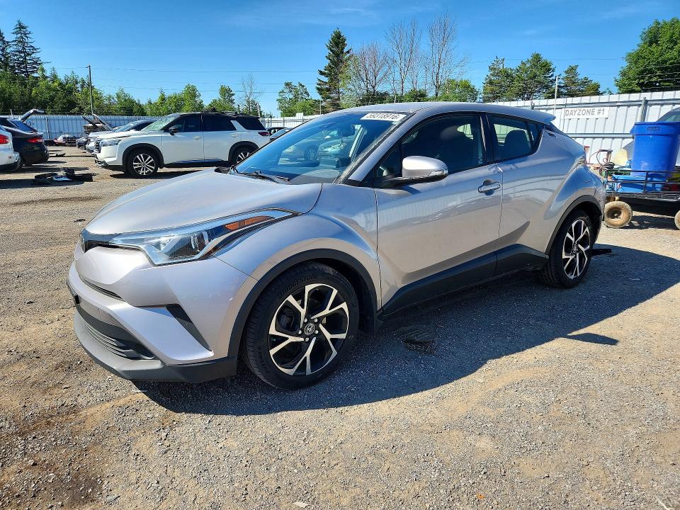 2019 Toyota C-hr VIN JTNKHMBX6K1038845 COPART salvage auction — REAR END, On - Permit Irrepairable, sold $4,050 on 2026-07-28 (photo 1)