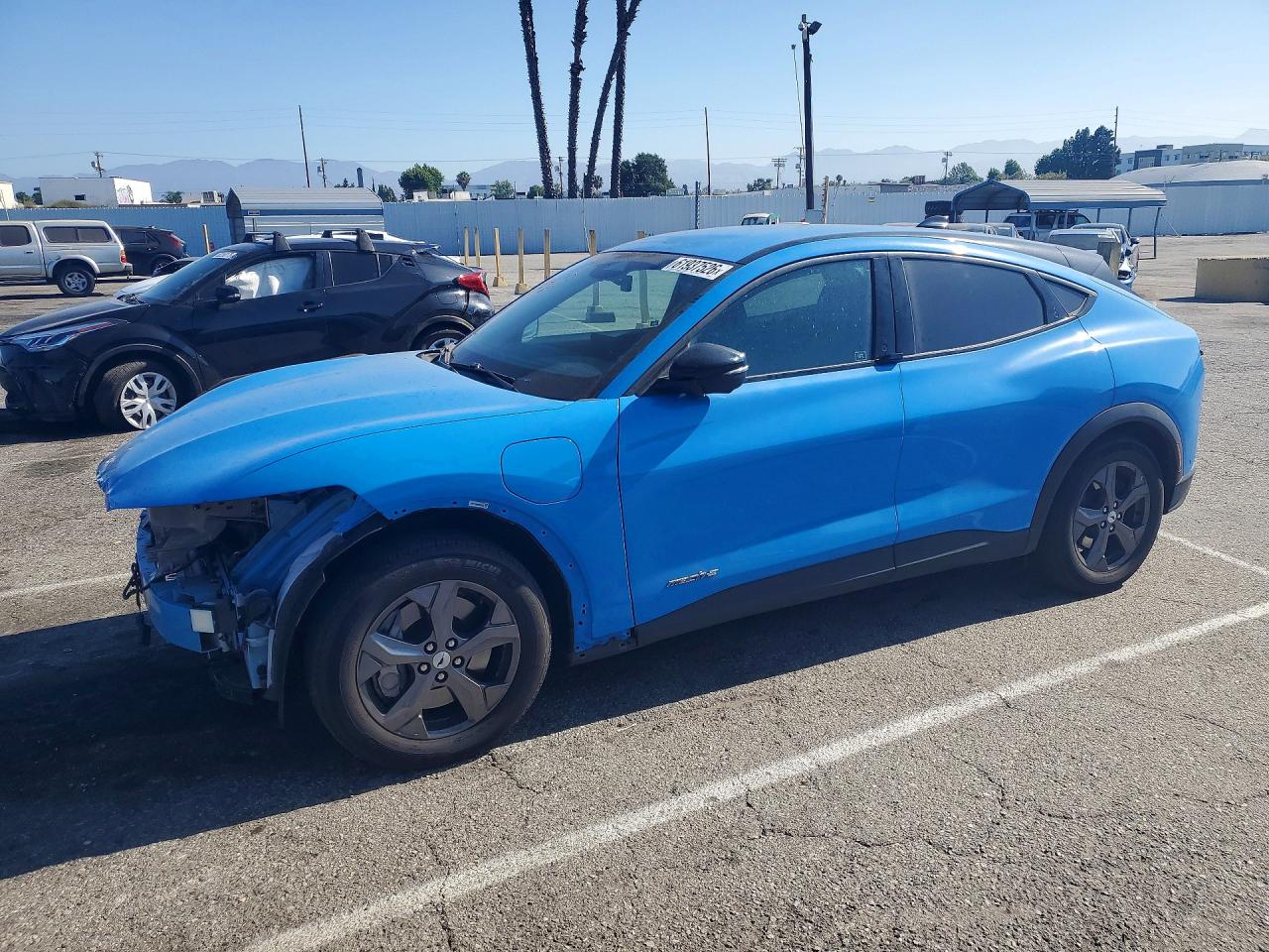 2023 Ford Mustang Mach-E VIN 3FMTK1R40PMA62682 — COPART salvage auction photo