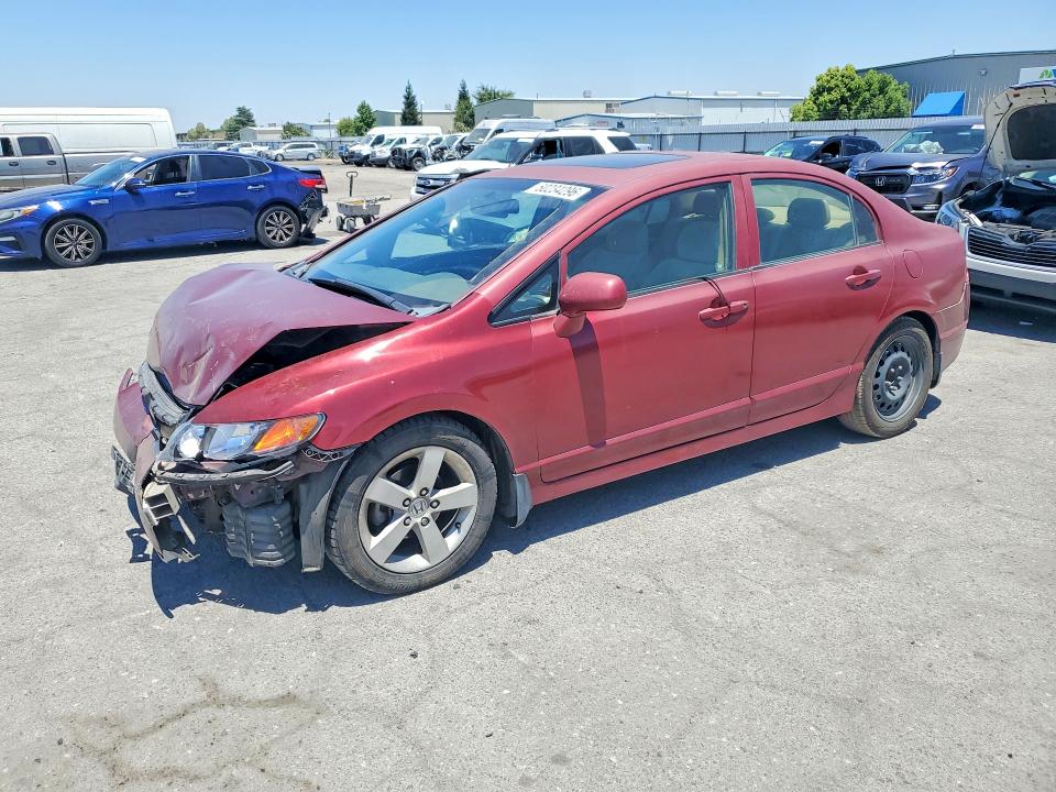 2006 Honda Civic VIN JHMFA168X6S013800 COPART salvage auction — FRONT END, CA - SALVAGE CERTIFICATE, sold $225 on 2026-07-31 (photo 1)